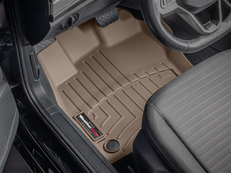 WeatherTech 2019+ Volkswagen Jetta Front FloorLiner - Tan (Automatic Trans Only) - Additional View 6