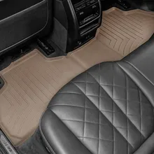 WeatherTech 21-24 BMW X7 40i / 19-20 X7 50i / 20-22 X7 M50i 2nd Row Rear FloorLiner HP - Tan - Additional View 5