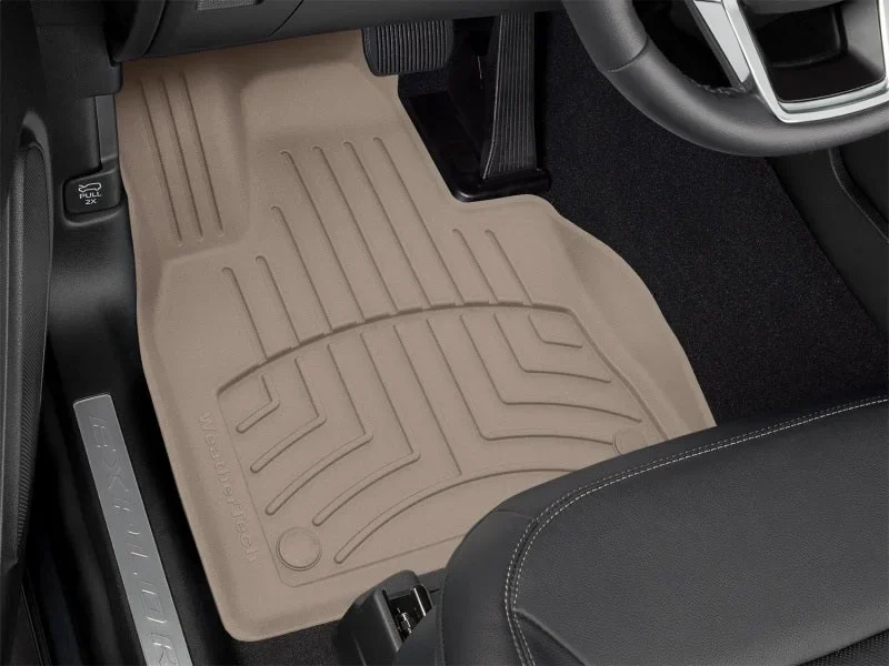 WeatherTech 2020+ Ford Explorere Front FloorLiner HP - Tan - Additional View 13