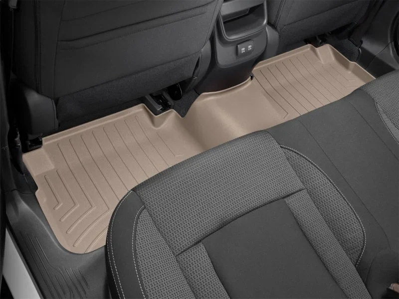 WeatherTech 20-24 Subaru Legacy/Outback Rear FloorLiner - Tan - Back View