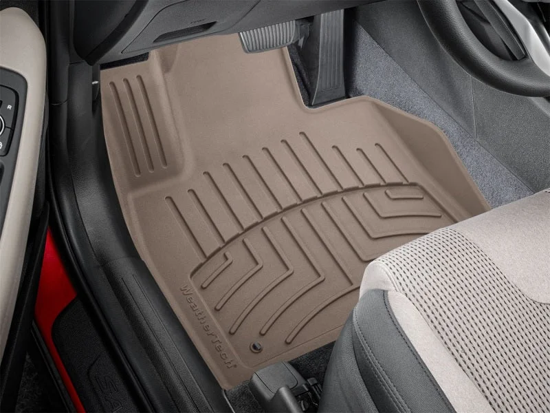 WeatherTech 2021+ Hyundai Santa Fe Front FloorLiner HP - Tan - Additional View 11