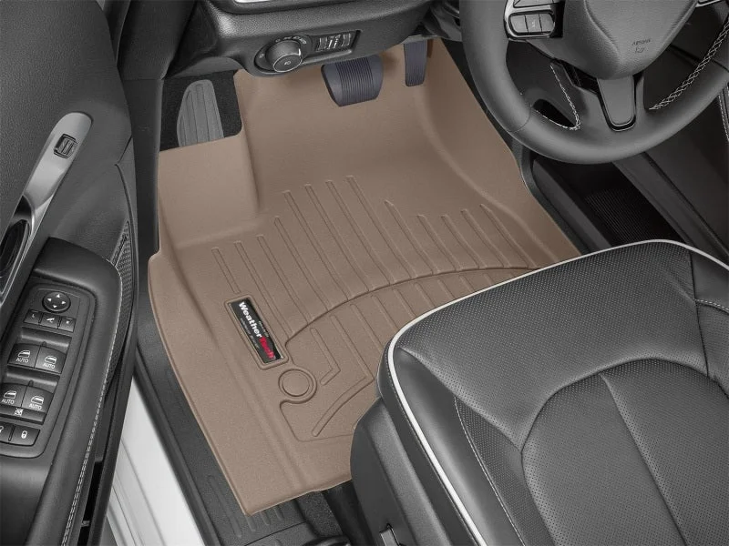 WeatherTech 2021+ Chrysler Pacifica Front FloorLiner - Tan - Additional View 10