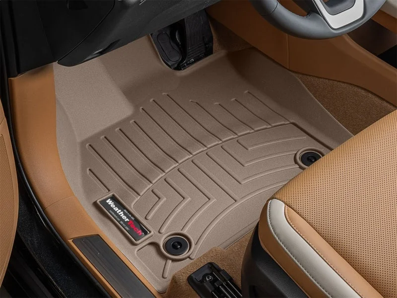 WeatherTech 23-24 Lexus RZ Front FloorLiner - Tan - Side View