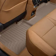 WeatherTech 23-24 Lexus RZ AWD Rear FloorLiner - Tan - Side View