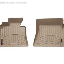 WeatherTech 09-14 Acura TL Front FloorLiner - Tan - Back View