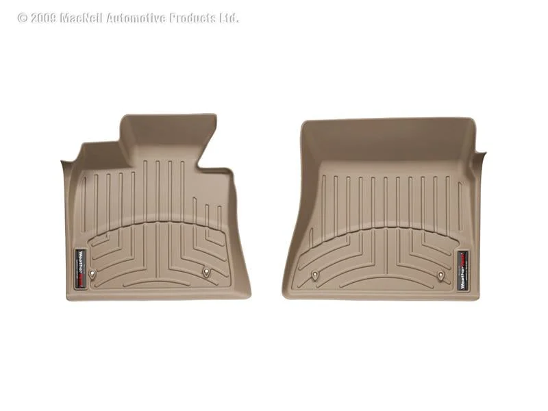 WeatherTech 09-14 Acura TL Front FloorLiner - Tan - Back View