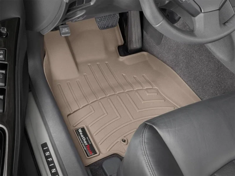 WeatherTech 08-13 Infinity EX35 / 14-15/16+ Infinity QX50 Front FloorLiner - Tan (AWD and RWD) - Additional View 15