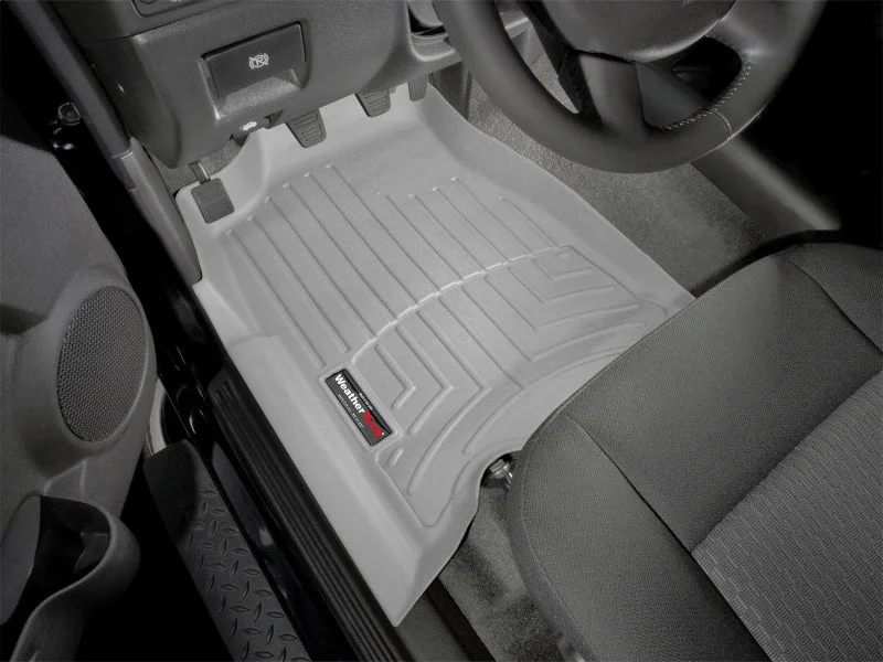 WeatherTech 04+ GMC Canyon Ext Cab Front FloorLiner - Grey - Additional View 16