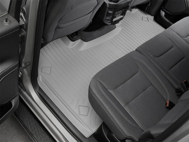 WeatherTech 2019+ Dodge Ram Rear FloorLiner - Grey (Fits Crew Cab w/No Underseat Storage Only) - Additional View 12