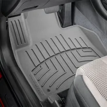 WeatherTech 2021+ Hyundai Santa Fe Front FloorLiner HP - Grey - Additional View 11