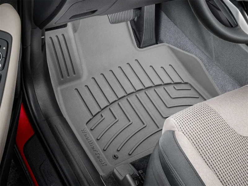WeatherTech 2021+ Hyundai Santa Fe Front FloorLiner HP - Grey - Additional View 11