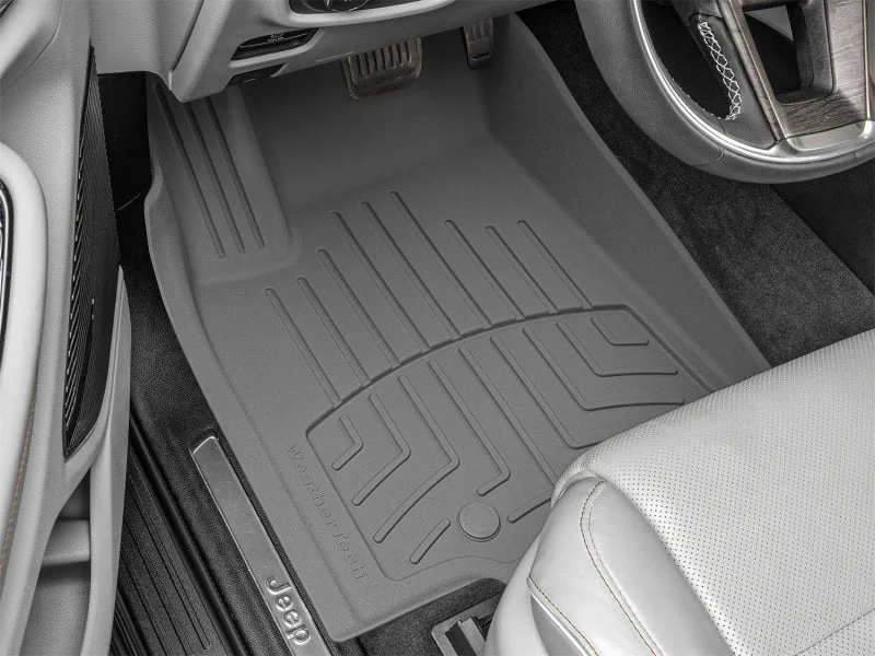 WeatherTech 22-23 Jeep Grand Cherokee WL Front FloorLiner HP - Grey - Additional View 5