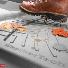 WeatherTech 14-18 Chevrolet Silverado 1500 Rear FloorLiner HP - Grey - Additional View 12