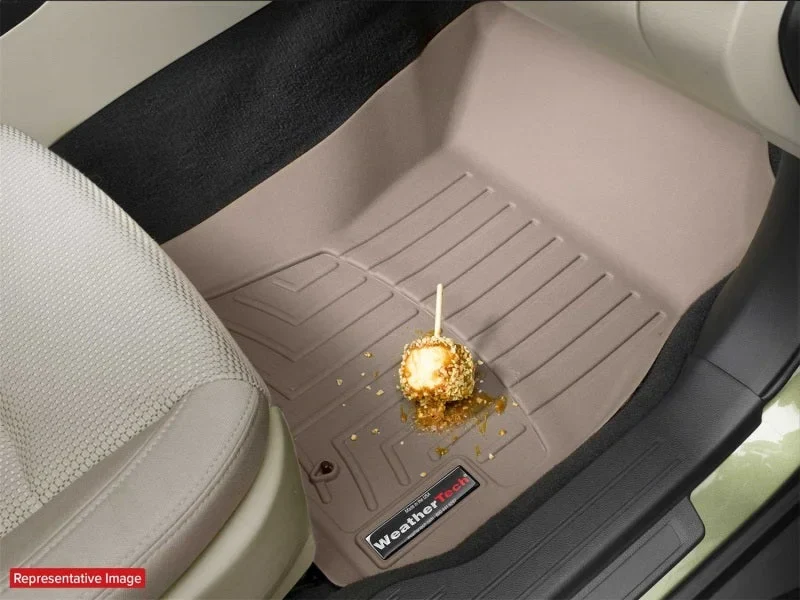 WeatherTech 11+ Chrysler Town & Country (excl Super Console) Front FloorLiner - Grey - Additional View 12