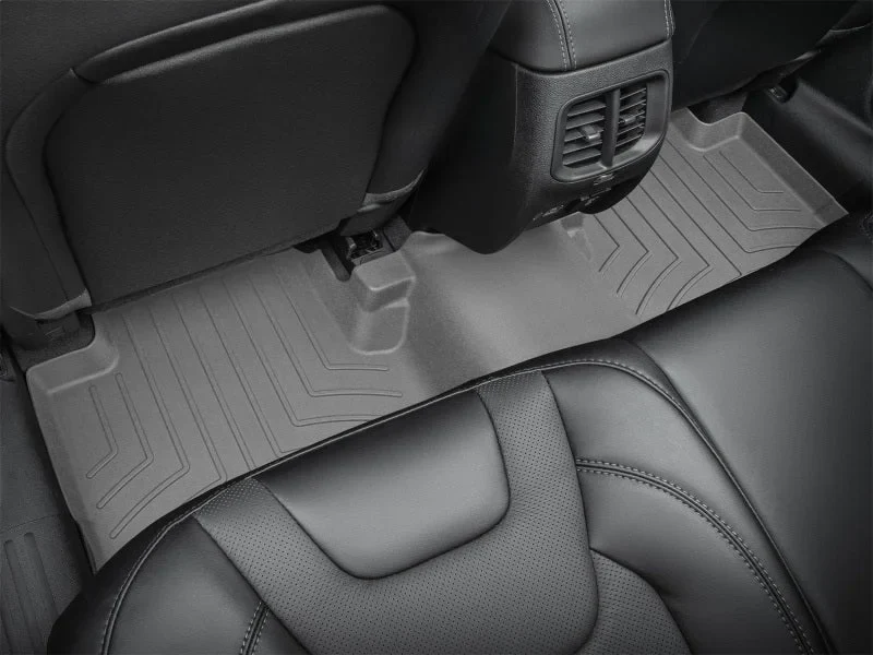 WeatherTech 2016-2021 Jeep Cherokee Rear FloorLiner HP - Grey - Side View