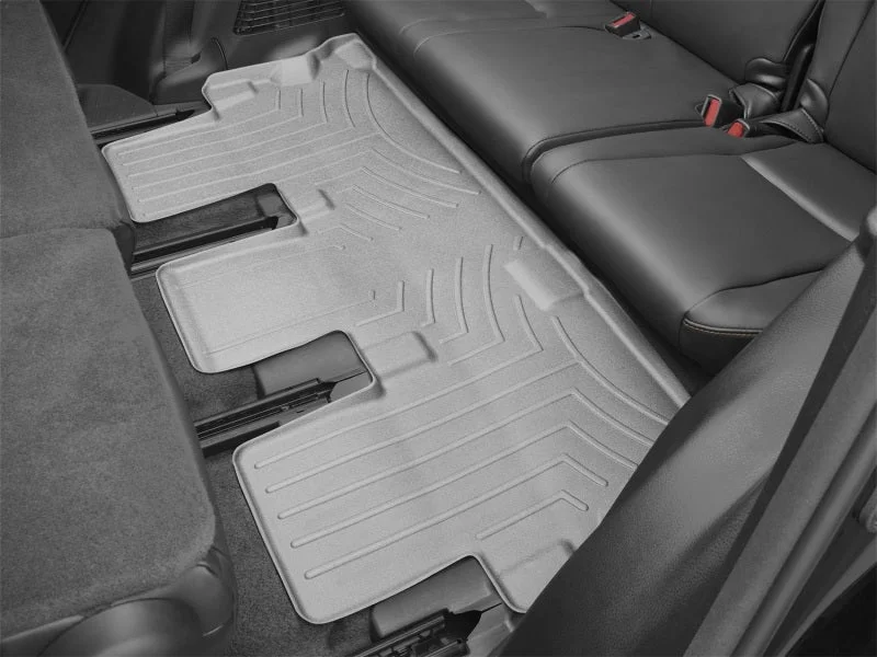 WeatherTech 2014+ Toyota Highlander (Not Hybrid Models) Rear FloorLiner 3rd Row - Grey - Additional View 5