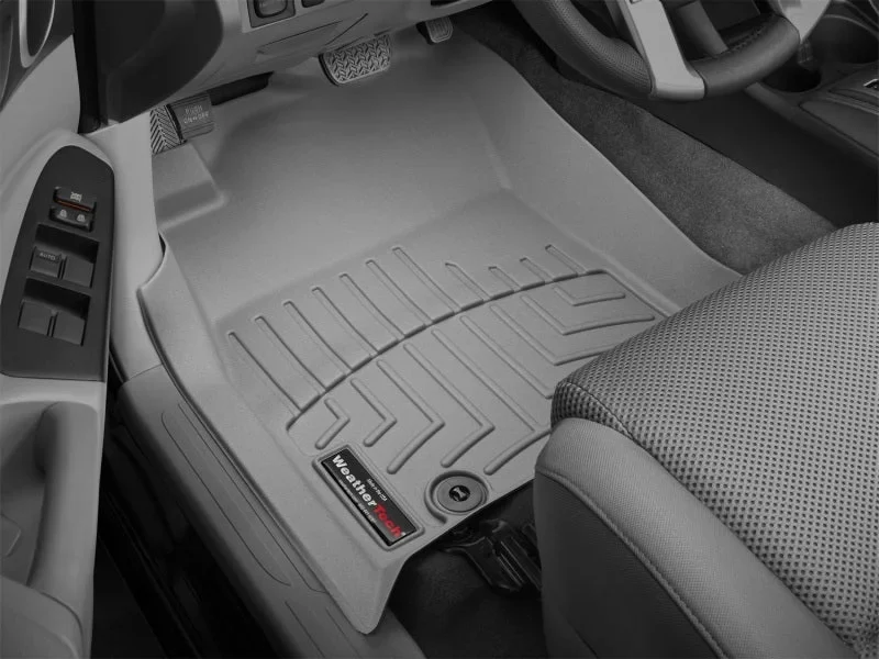 WeatherTech 12-15 Toyota Tacoma Front FloorLiner - Grey - Additional View 13