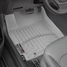 WeatherTech 2017+ Hyundai Elantra Sedan Front FloorLiner - Grey - Installation View