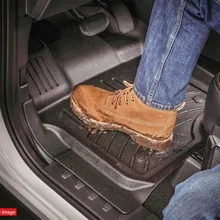 WeatherTech 2017+ Ford Explorer Front FloorLiner HP - Grey - Additional View 5