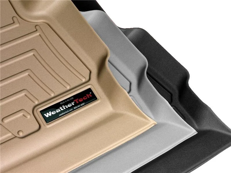 WeatherTech 2008-2015 Toyota Sequoia Rear FloorLiner - Cocoa - Side View
