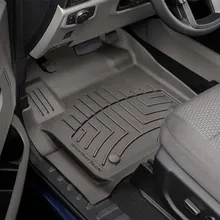 WeatherTech 2017+ Ford F-250/F-350/F-450/F-550 SuperCab/SuperCrew Front FloorLiner HP - Cocoa - Additional View 11