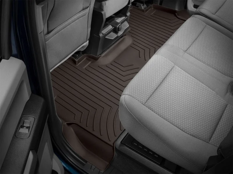 WeatherTech 2017+ Ford F-250/F-350/F-450/F-550 Rear FloorLiner HP - Cocoa - Additional View 13