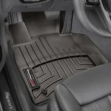 WeatherTech 2017+ BMW 5-Series Front FloorLiner - Cocoa (xDrive Only - Does Not Fit RWD) - Additional View 5