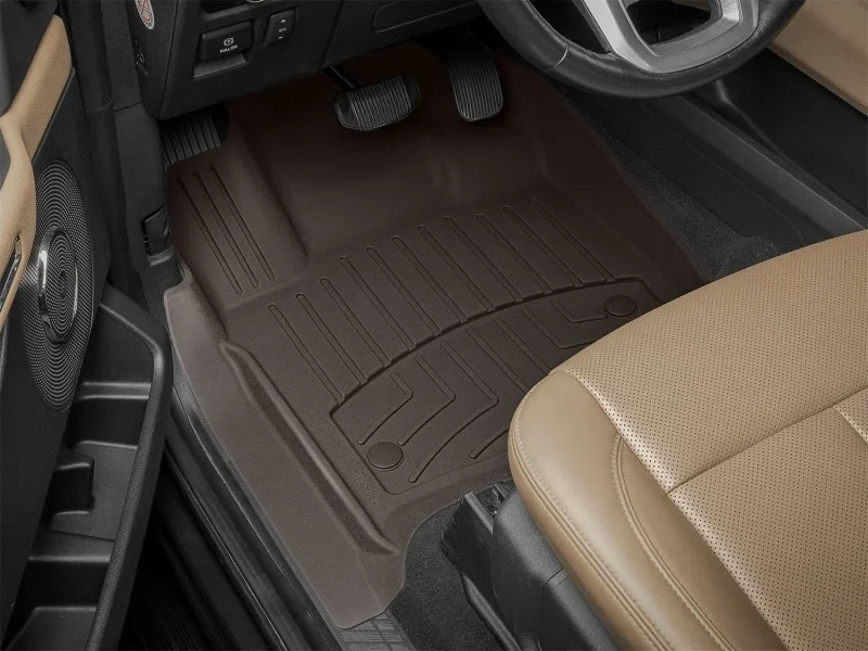 WeatherTech 2018+ Lincoln Navigator / Navigator L Front FloorLiner HP - Cocoa - Additional View 9