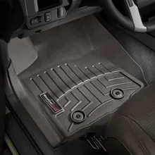 WeatherTech 2018+ Toyota Tacoma Front FloorLiners - Cocoa (Auto Trans Only) - Additional View 13