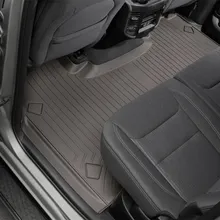 WeatherTech 2019+ Dodge Ram Rear FloorLiner - Cocoa (Fits Crew Cab w/No Underseat Storage Only) - Side View