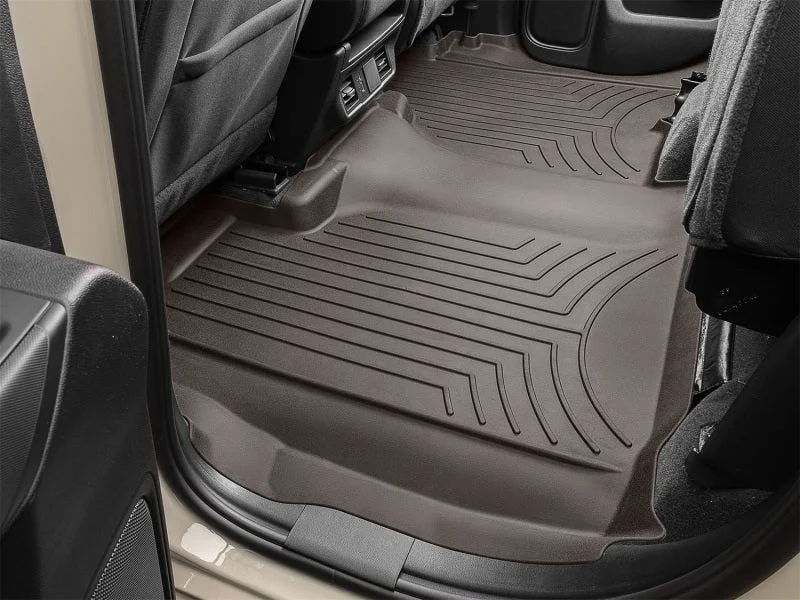 WeatherTech 2019+ Chevrolet Silverado 1500 Rear FloorLiner HP - Cocoa - Additional View 13