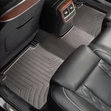 WeatherTech 2019+ Kia K900 Rear FloorLiner - Cocoa - Back View