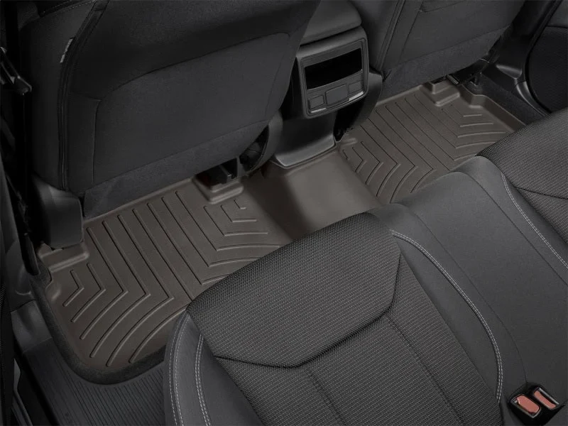 WeatherTech 2019+ Subaru Forester Rear FloorLiners - Cocoa - Back View
