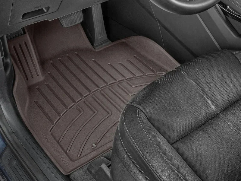 WeatherTech 2020+ Kia Telluride Front FloorLiner HP - Cocoa - Additional View 5