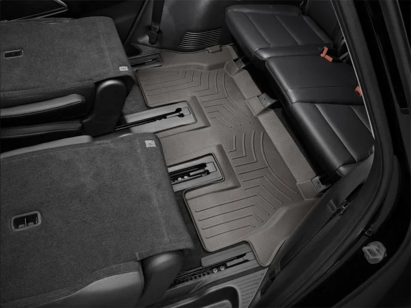 WeatherTech 2020+ Kia Telluride Rear FloorLiner - Cocoa - Additional View 10