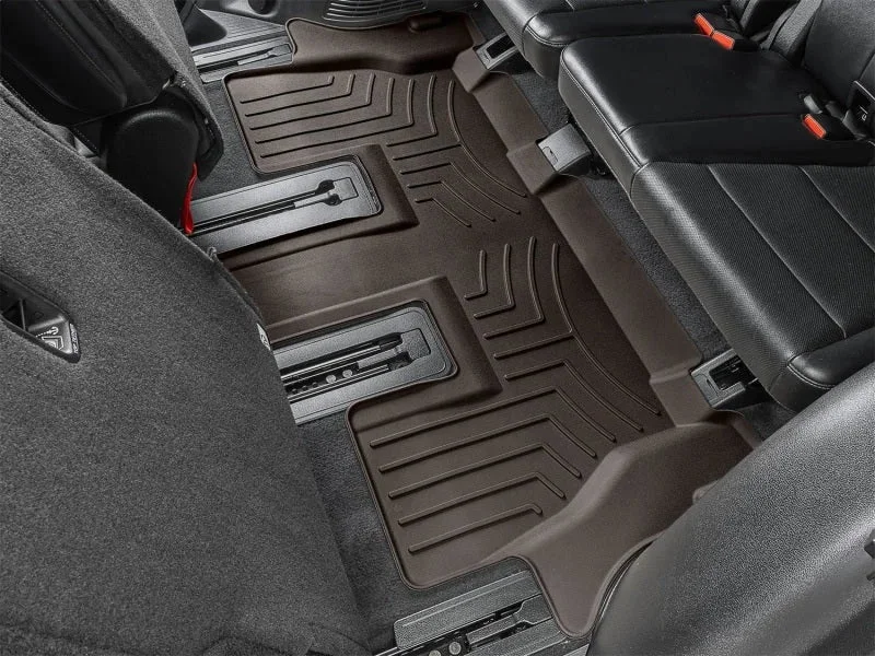 WeatherTech 2020+ Kia Telluride Rear FloorLiner HP - Cocoa - Additional View 11