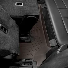 WeatherTech 2020+ Ford Explorer ST Rear FloorLiner - Cocoa - Back View
