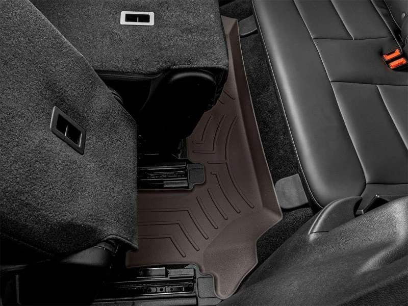 WeatherTech 2020+ Ford Explorer ST Rear FloorLiner - Cocoa - Back View