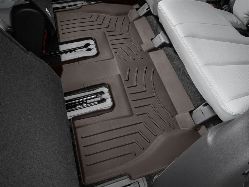 WeatherTech 2020+ Hyundai Palisade Rear FloorLiner HP - Cocoa - Additional View 13