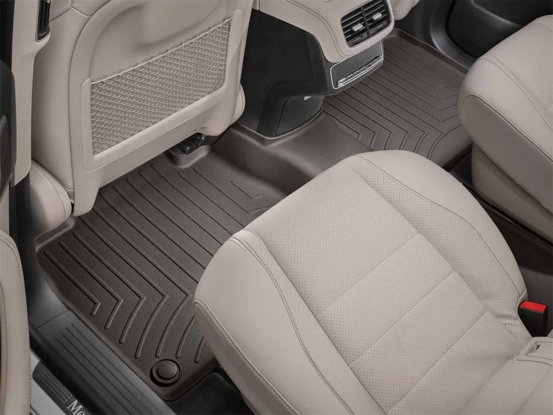 WeatherTech 2020+ Mercedes-Benz GLS-Class Rear FloorLiner - Cocoa - Additional View 13