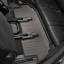 WeatherTech 2020+ Toyota Highlander Rear FloorLiner - Cocoa - Side View