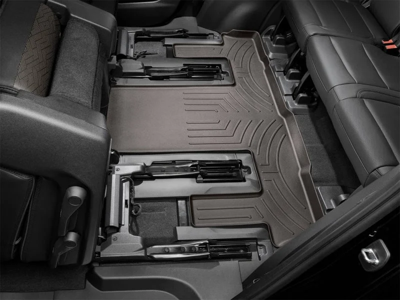 WeatherTech 21+ Suburban / Tahoe, Yukon / Yukon Denali Rear (3rd Row) FloorLiner - Cocoa - Additional View 12