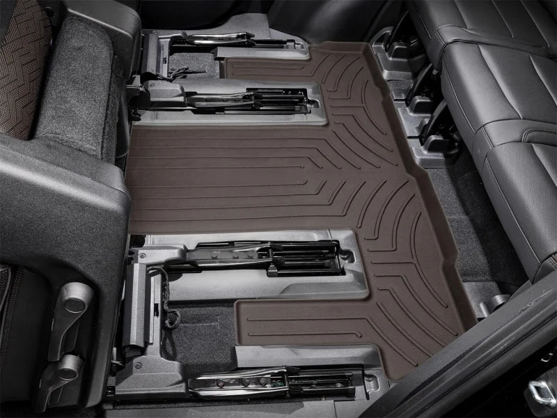 WeatherTech 2021+ GMC Yukon / Yukon Denali Rear FloorLiner HP - Cocoa - Additional View 13