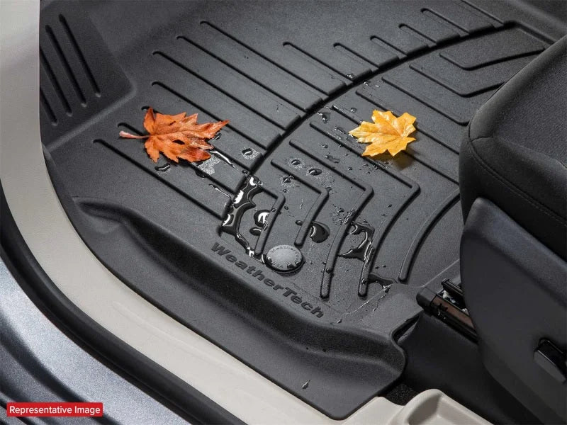 WeatherTech 22-24 Kia Carnival (7 & 8 Passenger) Front FloorLiner HP - Cocoa - Additional View 9