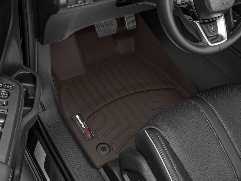 WeatherTech 2023 Honda Pilot Front FloorLiner - Cocoa - Additional View 10