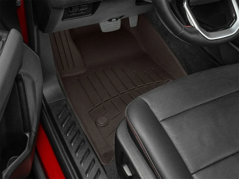 WeatherTech 2023+ GMC Canyon / Chevrolet Colorado Front FloorLiner HP - Cocoa - Additional View 13
