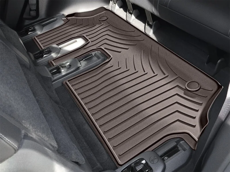 WeatherTech 2025 Infiniti QX80/Nissan Armada 2nd Row Bench Seating Rear FloorLiner - Cocoa - Additional View 10