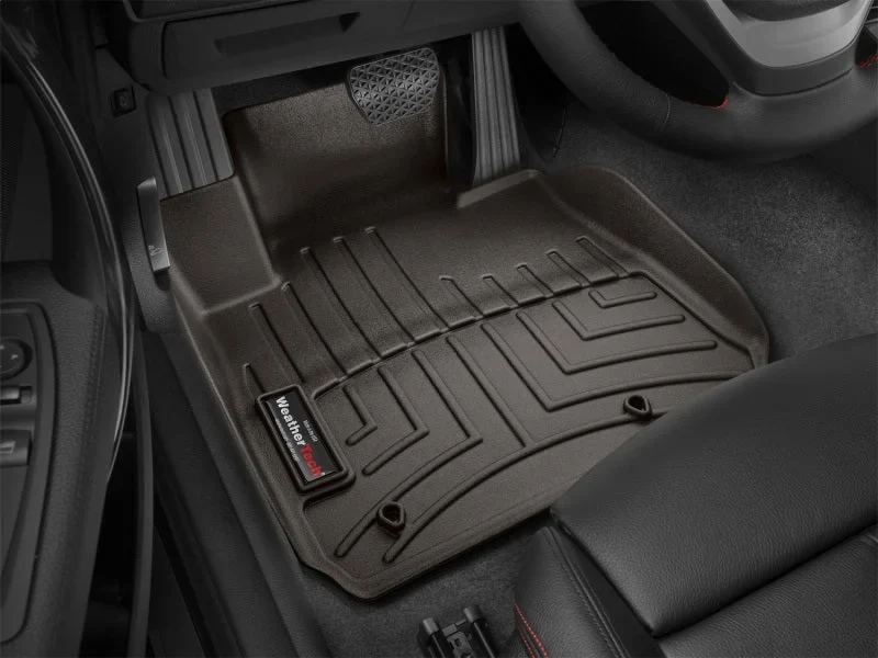 WeatherTech 2014+ BMW 2-Series Front FloorLiner - Cocoa - Back View