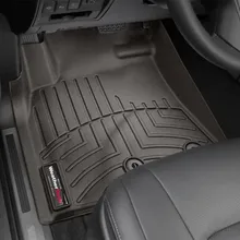 WeatherTech 2012-2015 Toyota Land Cruiser Front FloorLiner - Cocoa - Back View