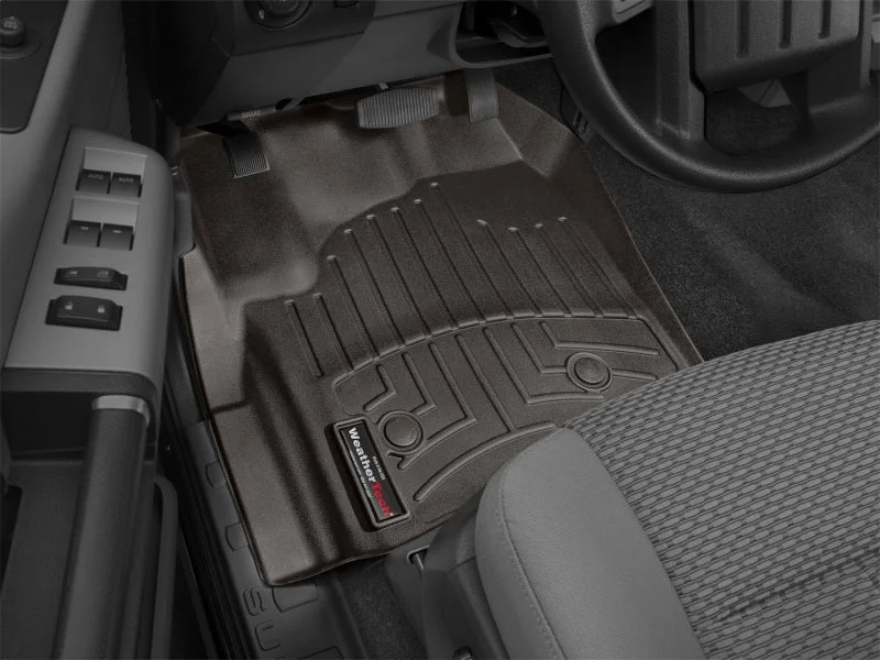 WeatherTech 2012-2016 Ford F-250/F-350/F-450/F-550 Front FloorLiner - Cocoa - Additional View 9